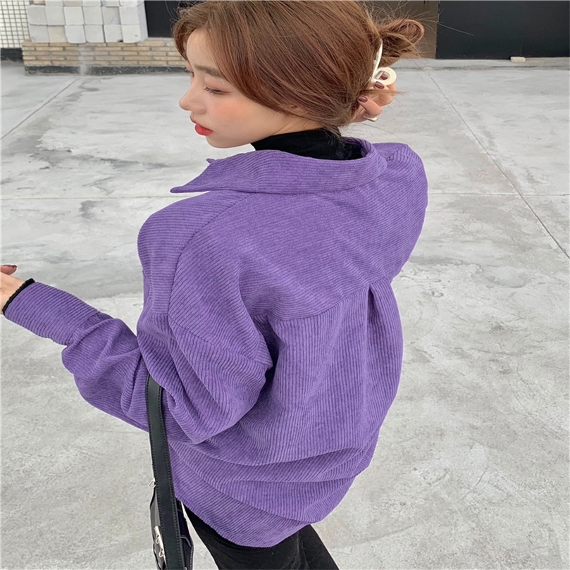Women's Blouses Shirts Women Shirts Blouses Fashion Vintage Oversized Womens Tops and Blouse Turndown Collar Casual Plus Size Loose Woman Purple 