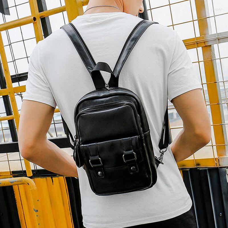 Backpack Xiao.p Fashion Men's Black High Quality Pu Leather Simple Teenage School Bag Men Daypacks Style Casual Travel
Backpack Xiao.p Fashion Men's Black High Quality Pu Leather Simple Teenage School Bag Men Daypacks Style Casual Travel