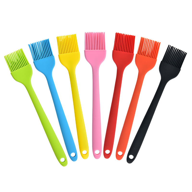 Silicone Brush Kitchen Tools Heat Resistant Meat Grill Basting Pastry Brushes for Oil Butter Sauce Sausages Desserts Turkey Baster Grill Barbecue