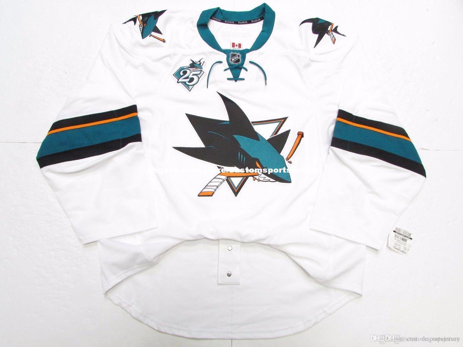 Jersey custom SAN JOSE SHARKS AWAY 25th ANNIVERSARY JERSEY stitch customize any number any name Mens Hockey Jersey XS-5XL, As pic
Jersey custom SAN JOSE SHARKS AWAY 25th ANNIVERSARY JERSEY stitch customize any number any name Mens Hockey Jersey XS-5XL, As pic