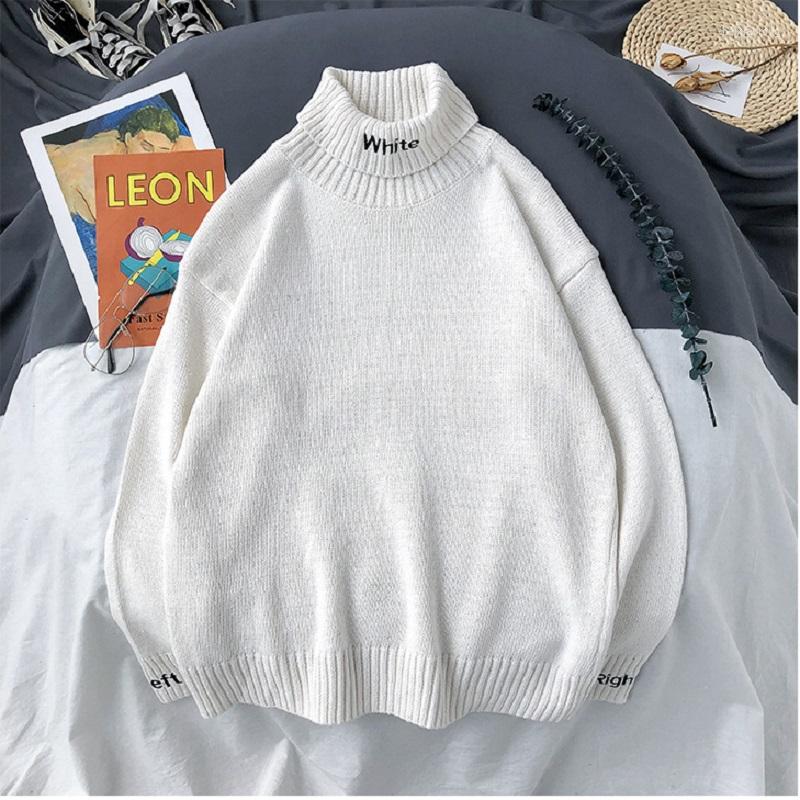 Men's Sweaters Pure Color Sweater Men's Korean Loose Turnable Turtleneck Couple Clothes For Autumn And Winter Pullover Men, Black
Men's Sweaters Pure Color Sweater Men's Korean Loose Turnable Turtleneck Couple Clothes For Autumn And Winter Pullover Men, Black