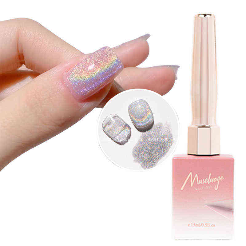 Nail Polish 15ml Universal Rainbow Cat Eye Gel Magnetic Gel Semi Permanent Laser Colorful Gel Manicure Nails Varnish T220826, Pink
Nail Polish 15ml Universal Rainbow Cat Eye Gel Magnetic Gel Semi Permanent Laser Colorful Gel Manicure Nails Varnish T220826, Pink