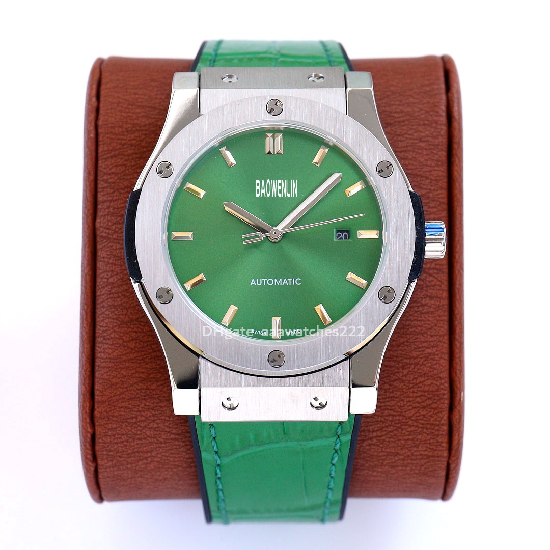 Orologio da polso Fashion Mens Designer Watch AAA Automatic Mechanical Rubber steel sanda Gold Leather Strap Style Classic Watchs for Men 2813 Movement Wristwatch, Carton
Orologio da polso Fashion Mens Designer Watch AAA Automatic Mechanical Rubber steel sanda Gold Leather Strap Style Classic Watchs for Men 2813 Movement Wristwatch, Carton