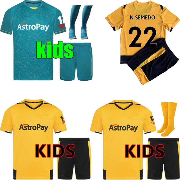 2022 2023 Wolves Soccer Jerseys ADAMA KILMAN SEMEDO RAUL NETO NEVES Wanderers J.OTTO PODENCE GIBBS WHITE 22/23 Football Shirts Men Kids Kits sock Full sets uniform
2022 2023 Wolves Soccer Jerseys ADAMA KILMAN SEMEDO RAUL NETO NEVES Wanderers J.OTTO PODENCE GIBBS WHITE 22/23 Football Shirts Men Kids Kits sock Full sets uniform