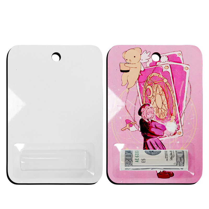 Sublimation MDF Blank Cash Card Holder Balm Pouches with Adhesive Money Clear Chapstick Lip Cash Pouch for gift
Sublimation MDF Blank Cash Card Holder Balm Pouches with Adhesive Money Clear Chapstick Lip Cash Pouch for gift
