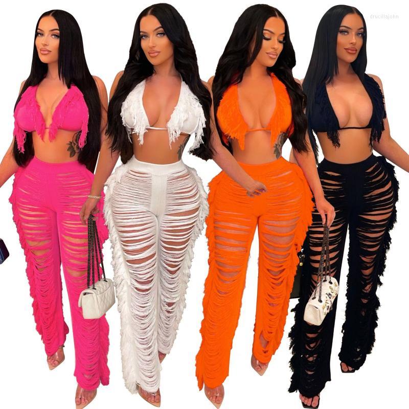 Women' Two Piece Pants Summer Beach Wear Sexy 2 Crochet Set Women Cover Up Hollow Out Knitted Bra And Party Outfits, Black
Women' Two Piece Pants Summer Beach Wear Sexy 2 Crochet Set Women Cover Up Hollow Out Knitted Bra And Party Outfits, Black