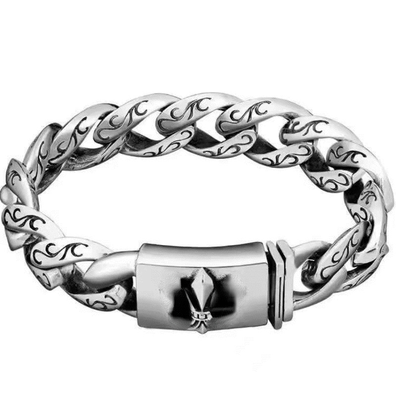 CH Link Chain Bracelets men Designer Bracelet hip hop jewelry 925 Silver Cross women Bangle B66
CH Link Chain Bracelets men Designer Bracelet hip hop jewelry 925 Silver Cross women Bangle B66