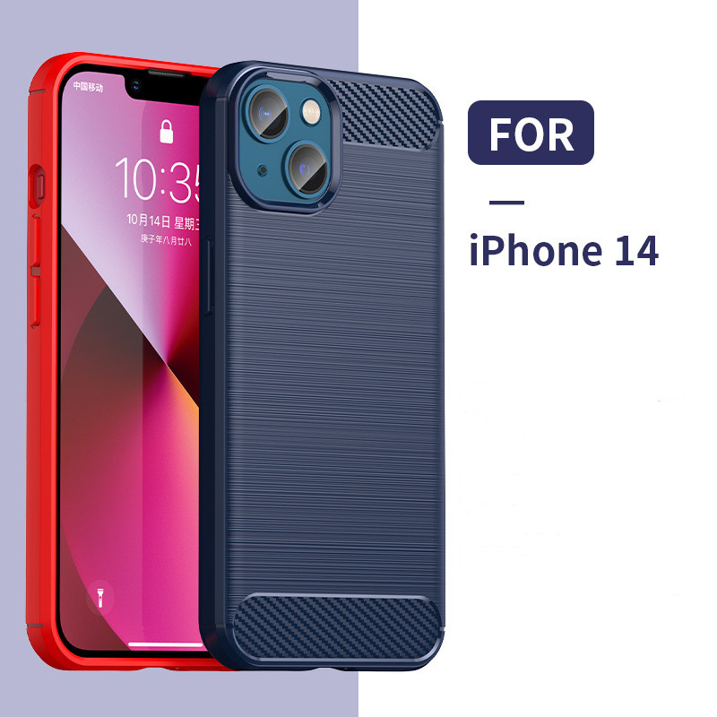 Carbon Fiber Phone Cases Rugged Armor Shockproof Slim Soft TPU Cover For iPhone 14 13 12 mini 11 pro X XS MAX XR 8 7 Plus Samsung S22 S21 ultra A33 A53 A73, Blue
Carbon Fiber Phone Cases Rugged Armor Shockproof Slim Soft TPU Cover For iPhone 14 13 12 mini 11 pro X XS MAX XR 8 7 Plus Samsung S22 S21 ultra A33 A53 A73, Blue