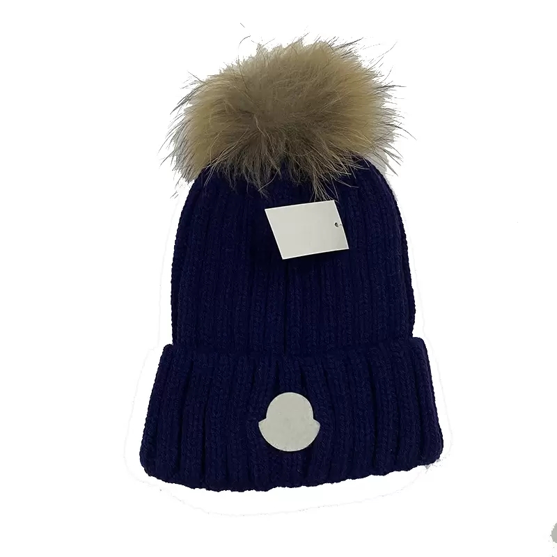 2022 Knitted Fur Pom Hat Fashion Designer Skull Cap Letters Beanie Men and Women Unisex Cashmere, Navy
2022 Knitted Fur Pom Hat Fashion Designer Skull Cap Letters Beanie Men and Women Unisex Cashmere, Navy
