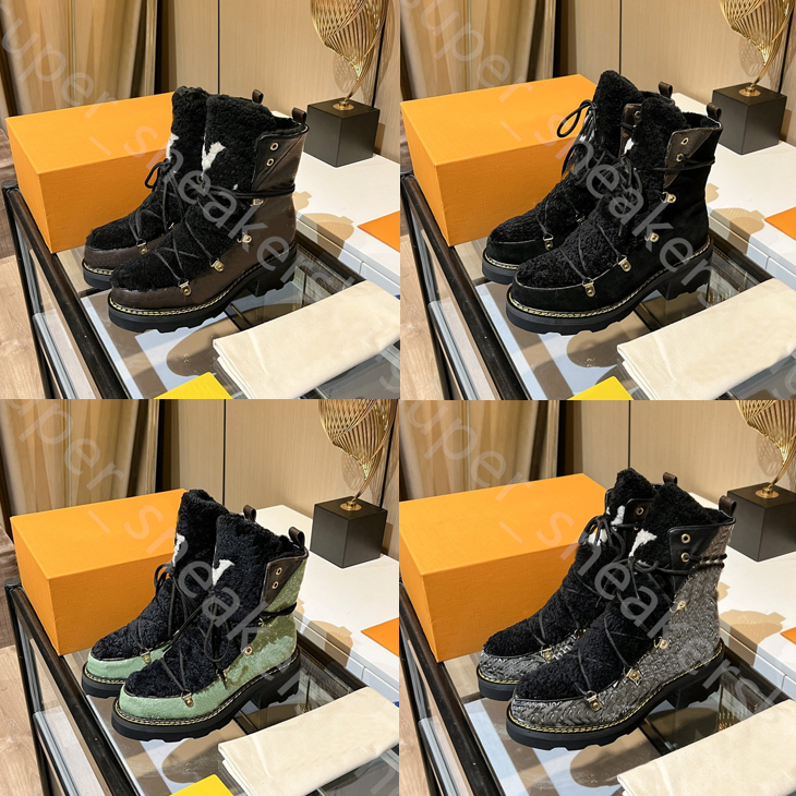 Top Designer Shoes Women Ankle Boots Fashion Martin boot real leather Platforms wool keep warm snow boots with Original Box size 35-42, 13
Top Designer Shoes Women Ankle Boots Fashion Martin boot real leather Platforms wool keep warm snow boots with Original Box size 35-42, 13