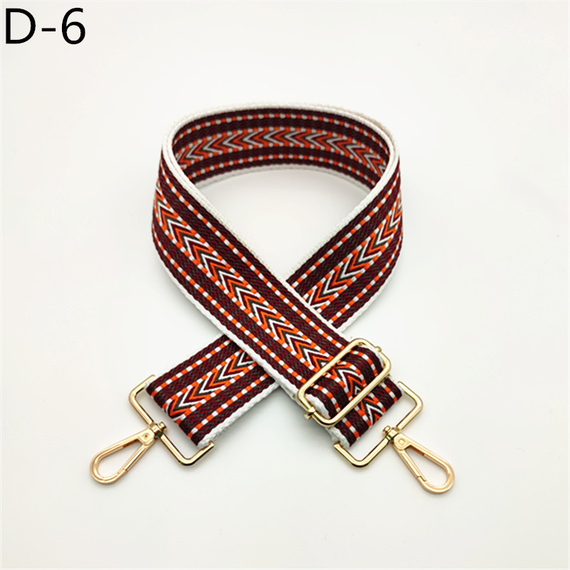 Bag Strap Woman Purse Straps for Crossbody Messenger Shoulder Accessories Embroidered handbags