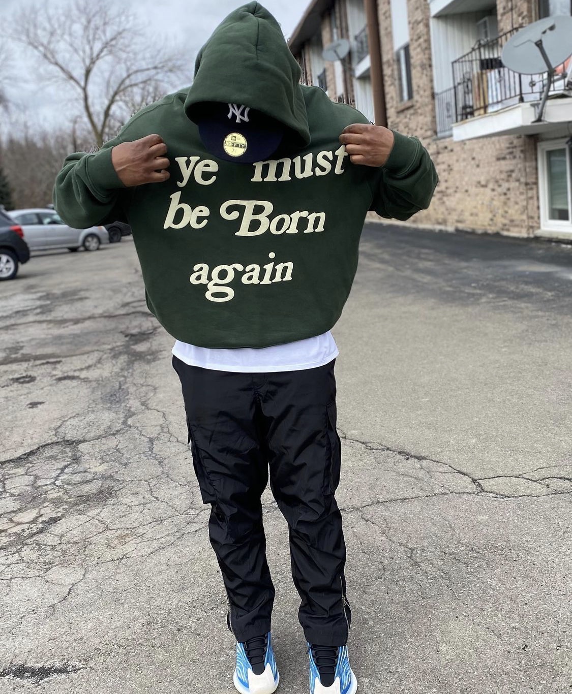 Men Hoodie YE MUST BE BORN AGAIN Letter Foam Printed High Street Hip Hop Hoodies Hooded Sweatshirt, Purple
Men Hoodie YE MUST BE BORN AGAIN Letter Foam Printed High Street Hip Hop Hoodies Hooded Sweatshirt, Purple