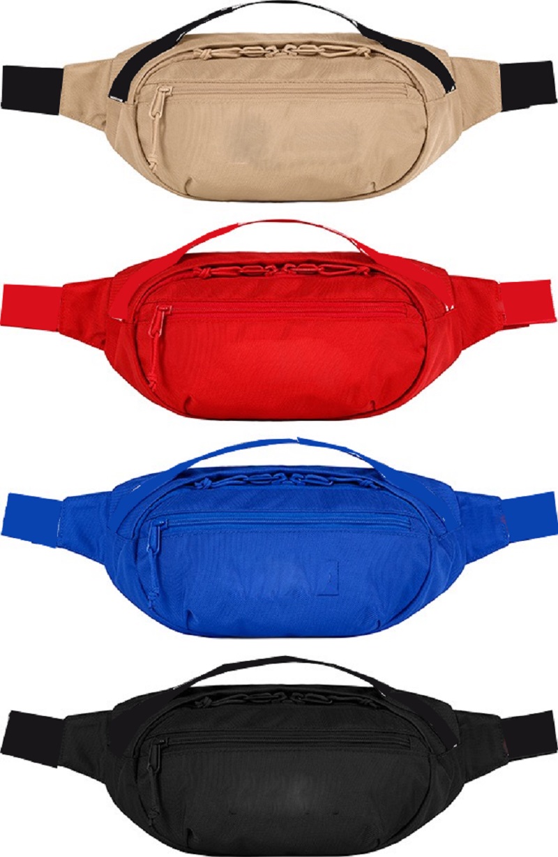 Fashion 18 waist Bag Unisex Fanny Pack Messenger Chest bags outdoor bags, Red