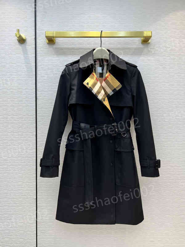 Designer Womens Trench Coat BBR 2022FW Classic Windbreaker Jackets Cotton Closure Button Design Woolen Coats Fashion Brand Women Clothing Size S- 0912, 13
Designer Womens Trench Coat BBR 2022FW Classic Windbreaker Jackets Cotton Closure Button Design Woolen Coats Fashion Brand Women Clothing Size S- 0912, 13