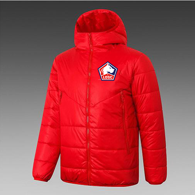Lille OSC Men's Down & Parkas soccer hoodie jacket winter coat full zipper football Outdoor Warm Sweatshirt LOGO Custom, No 4
Lille OSC Men's Down & Parkas soccer hoodie jacket winter coat full zipper football Outdoor Warm Sweatshirt LOGO Custom, No 4