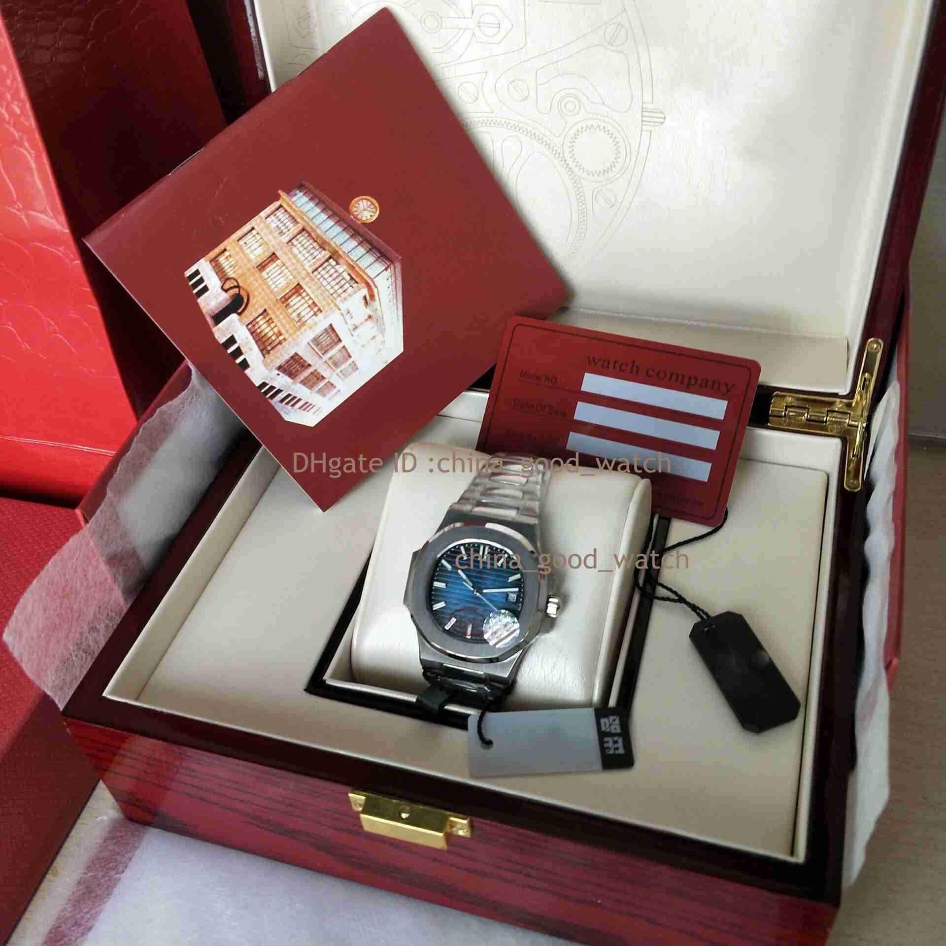 Super U1F Factory Watch Mens 324 Automatic Movement 40 mm Blue Dial Full Steel Classic 5711/1A Watches Transparent Back Wristwatches Luminous With Original Box, 1#
Super U1F Factory Watch Mens 324 Automatic Movement 40 mm Blue Dial Full Steel Classic 5711/1A Watches Transparent Back Wristwatches Luminous With Original Box, 1#