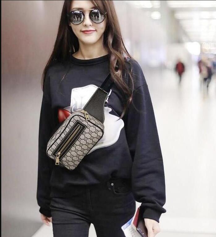 Luxury Designers Chest Pack Marmont Bumbag Bag Fanny Packs Running Belt Jogging Pouch Back Purse Fashion Real cowskin handbag