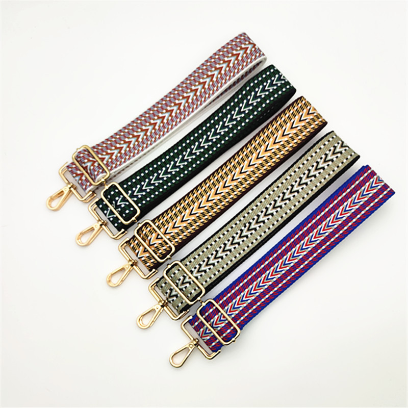 Bag Strap Woman Purse Straps for Crossbody Messenger Shoulder Accessories Embroidered handbags