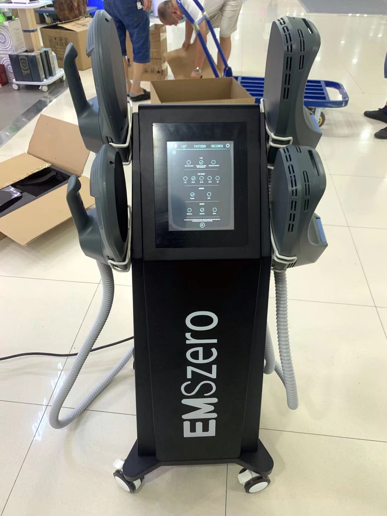 New Electrical Muscle Stimulation Ems Body Slimming Machine Weight Loss Body Shaper Cellulite Remover 2022