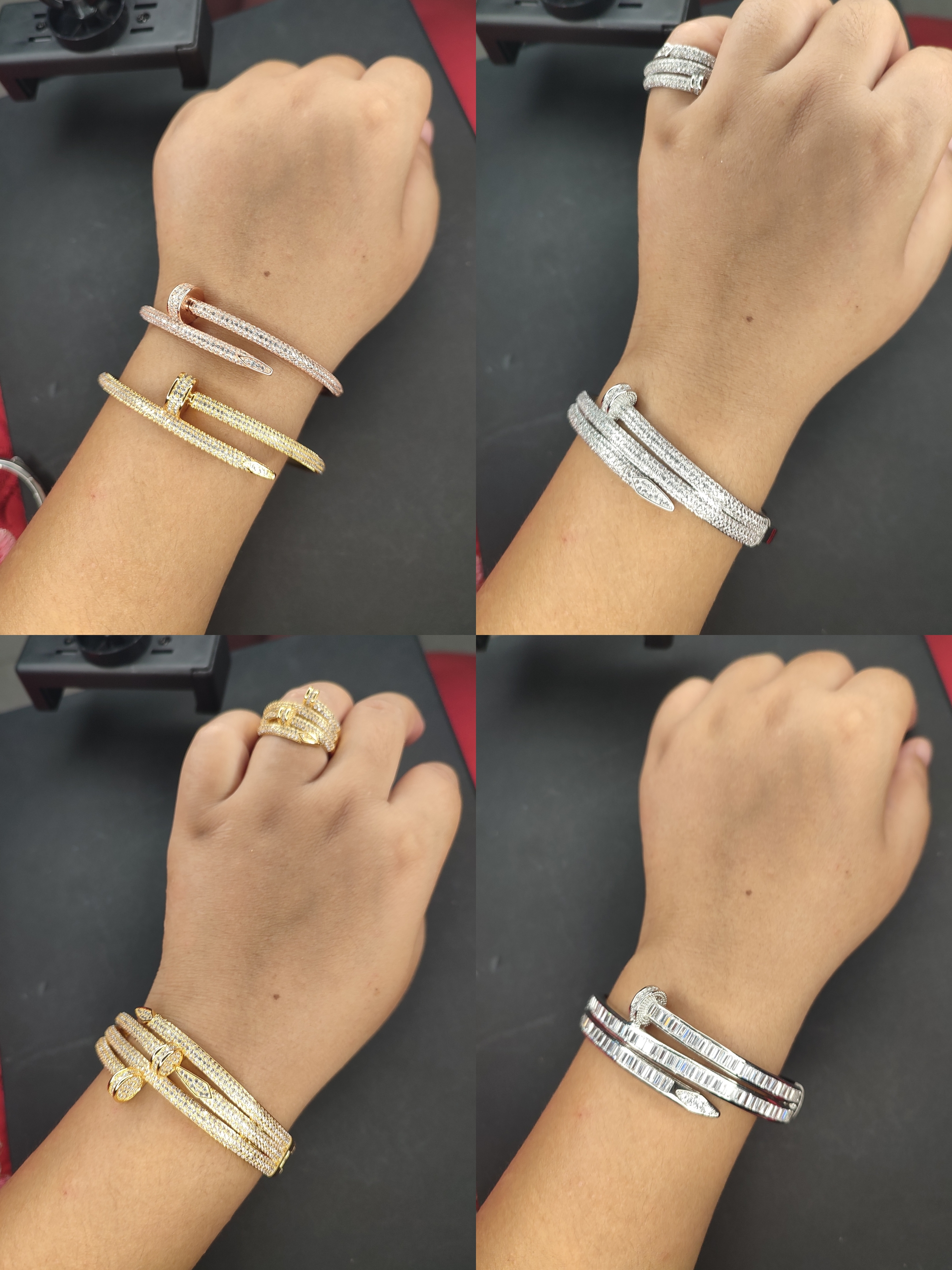 bangle bracelet nail gold women's bangle bracelets diamond copper designer jewlery designer ring set women man clover femme Love watches couple Wedding Party silver 
bangle bracelet nail gold women's bangle bracelets diamond copper designer jewlery designer ring set women man clover femme Love watches couple Wedding Party silver