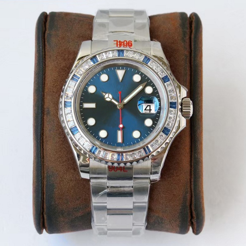 5 types Clean factory watches rainbow stones bezel automatic mechanical GMT II 40mm 904L men's watches 126715 cal ETA3186 movement sapphire waterproof luminous, 03 with box papers
5 types Clean factory watches rainbow stones bezel automatic mechanical GMT II 40mm 904L men's watches 126715 cal ETA3186 movement sapphire waterproof luminous, 03 with box papers