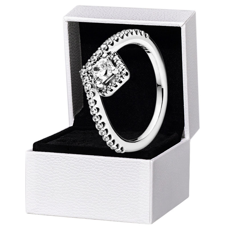 Women's Square Sparkle Wishbone Ring Real 925 Sterling Silver Wedding Jewelry For pandora CZ diamond girlfriend Gift Lover Rings with Original Box
Women's Square Sparkle Wishbone Ring Real 925 Sterling Silver Wedding Jewelry For pandora CZ diamond girlfriend Gift Lover Rings with Original Box