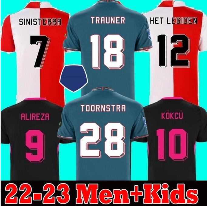 23 FEYENOORDS Soccer Jerseys Home away Third KOKCU HET LEGIOEN ALIREZA football shirt men kids, 3rd
23 FEYENOORDS Soccer Jerseys Home away Third KOKCU HET LEGIOEN ALIREZA football shirt men kids, 3rd