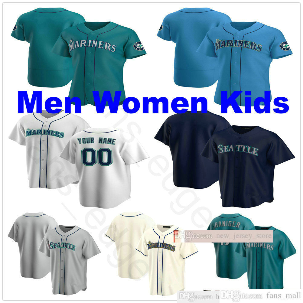 2021 News Baseball Jerseys Custom Men Women Kids Youth #17 Mitch Haniger 51 Ichiro Suzuki 34 Felix Hernandez 15 Kyle Seager Stitched Jersey, Men as picture
2021 News Baseball Jerseys Custom Men Women Kids Youth #17 Mitch Haniger 51 Ichiro Suzuki 34 Felix Hernandez 15 Kyle Seager Stitched Jersey, Men as picture