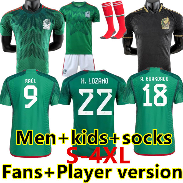 Player Version Fans 2022 2023 Mexico Soccer Jersey green National Copa America 22 23 CHICHARITO LOZANO GUARDADO CARLOS VELA RAUL Men Kids Women Football Shirts, 2022 home kids
Player Version Fans 2022 2023 Mexico Soccer Jersey green National Copa America 22 23 CHICHARITO LOZANO GUARDADO CARLOS VELA RAUL Men Kids Women Football Shirts, 2022 home kids