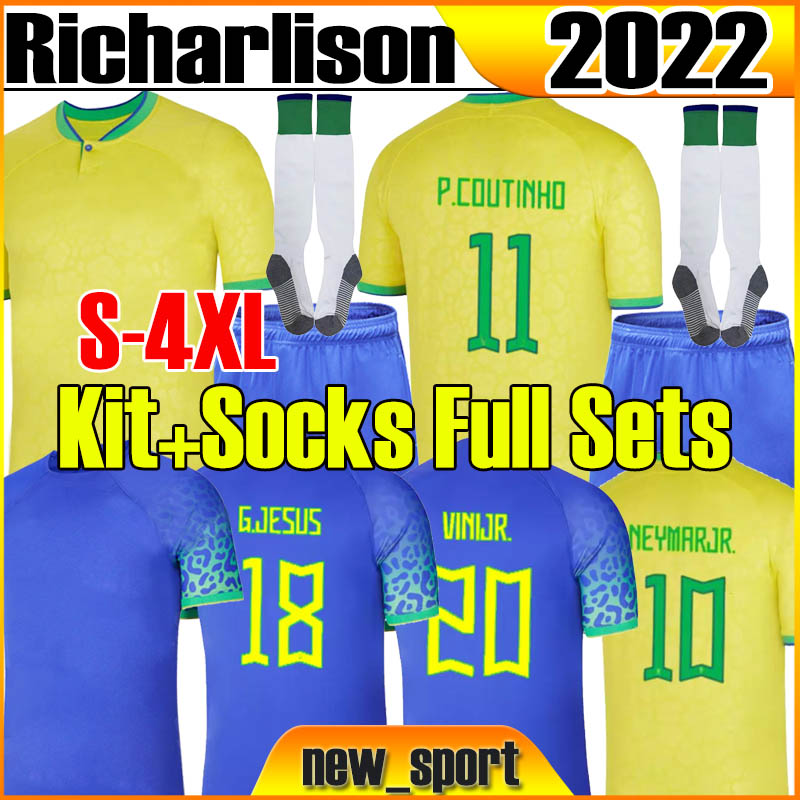 S-4XL 2022 brazils World cup soccer jerseys Richarlison G.JESUS camiseta 22/23 COUTINHO FIRMINO Marquinhos Casemiro 2023 brasil Men add Kids Full sets football shirt, 2022 world cup away kids
S-4XL 2022 brazils World cup soccer jerseys Richarlison G.JESUS camiseta 22/23 COUTINHO FIRMINO Marquinhos Casemiro 2023 brasil Men add Kids Full sets football shirt, 2022 world cup away kids