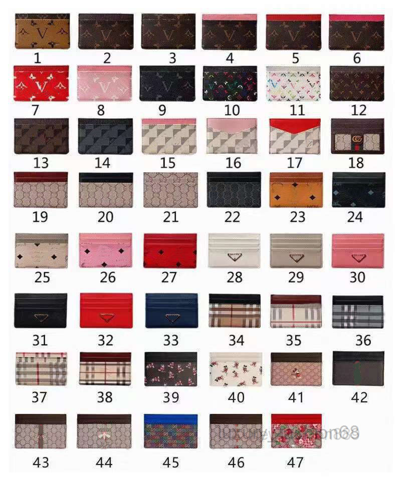 Card Holders Wholesale Fashion Credit Card Holders Women Mini Wallet Genuine Leather Men Designer Pure Color Card Holder Double Sided Wallet, 25
Card Holders Wholesale Fashion Credit Card Holders Women Mini Wallet Genuine Leather Men Designer Pure Color Card Holder Double Sided Wallet, 25