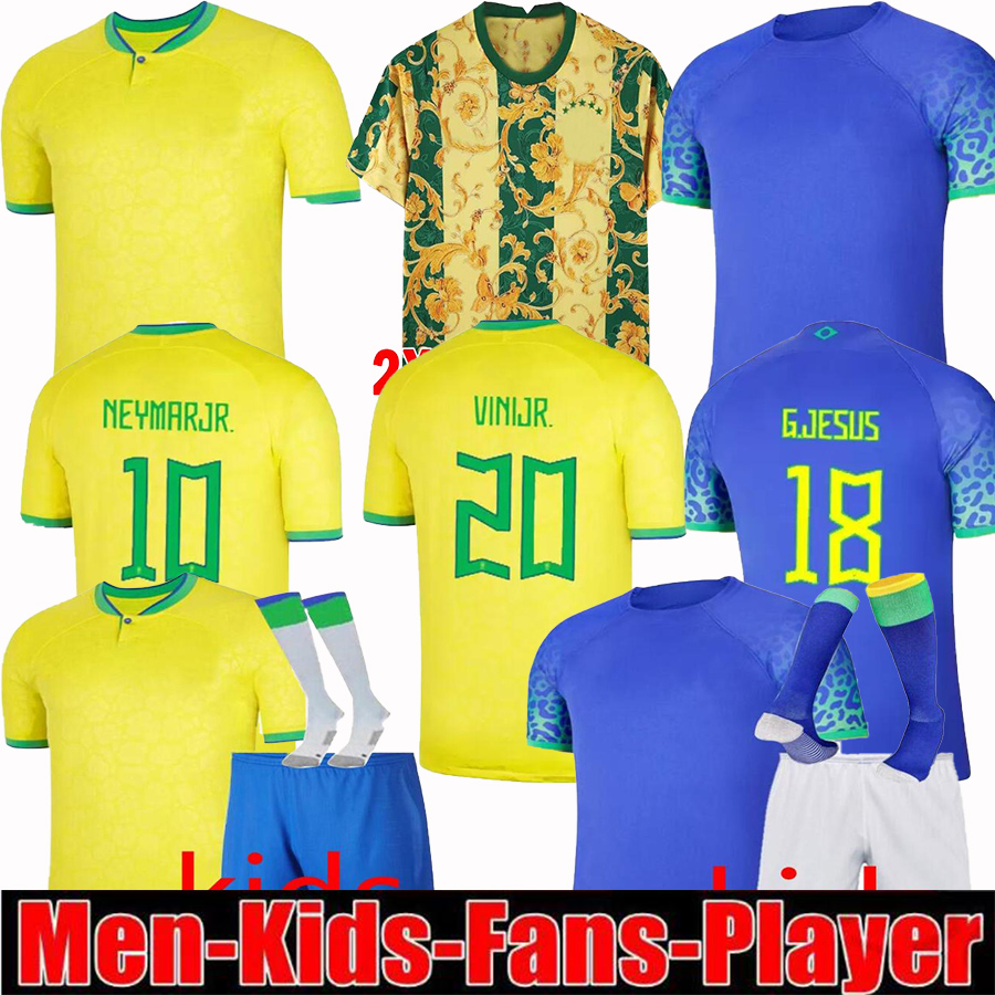2022 COUTINHO bRAZILS soccer jersey brasil home away VINI JR ANTONY player version kids shirt, 2022 away+patch
2022 COUTINHO bRAZILS soccer jersey brasil home away VINI JR ANTONY player version kids shirt, 2022 away+patch
