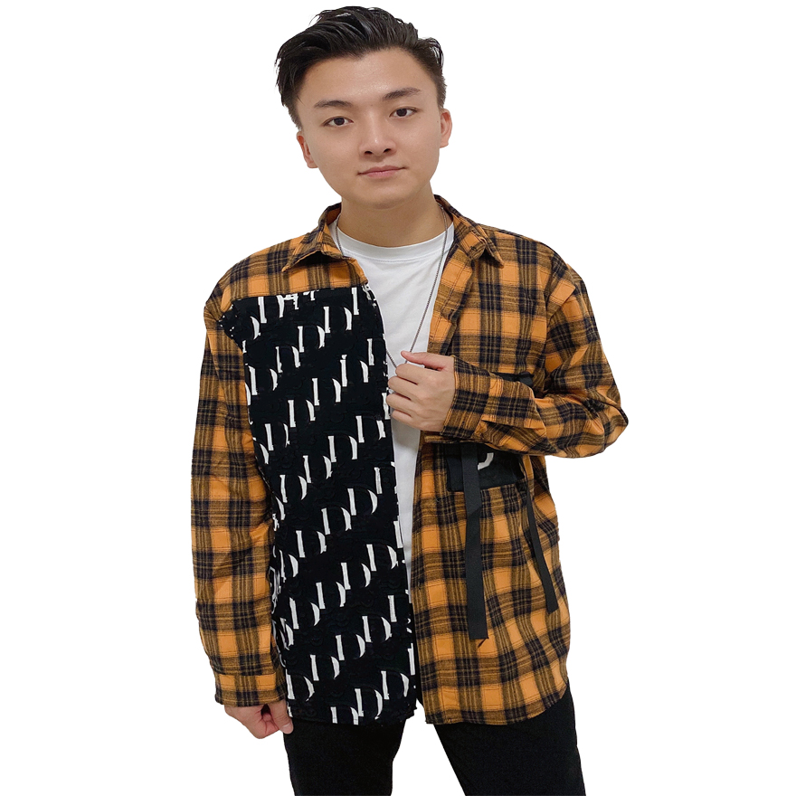 Mens shirt luxury designer fashion trend wear long sleeve Plaid shirtbusiness Male and female couples hip-hop patchwork letter print casual shirt
Mens shirt luxury designer fashion trend wear long sleeve Plaid shirtbusiness Male and female couples hip-hop patchwork letter print casual shirt