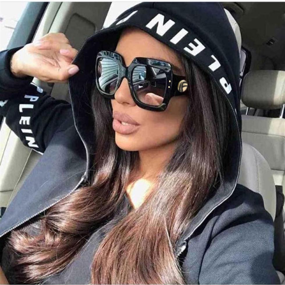 Luxury Brand Oversized Square Fashion Designer Sunglasses Women Vintage Retro Sun Glasses Black Big Shades Female Glasses314B
Luxury Brand Oversized Square Fashion Designer Sunglasses Women Vintage Retro Sun Glasses Black Big Shades Female Glasses314B