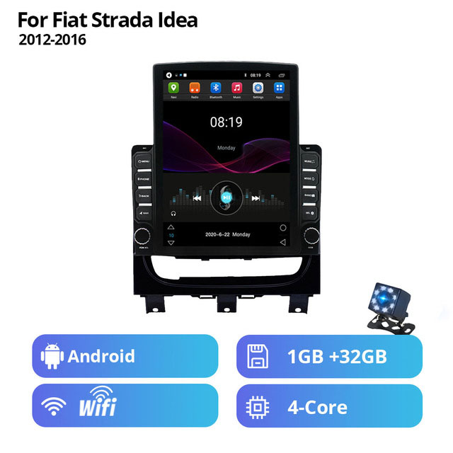 9 inch Android Car Video Multimedia for 2012-2016 Fiat Strada/cdea with AUX Bluetooth support mink link OBD II
9 inch Android Car Video Multimedia for 2012-2016 Fiat Strada/cdea with AUX Bluetooth support mink link OBD II