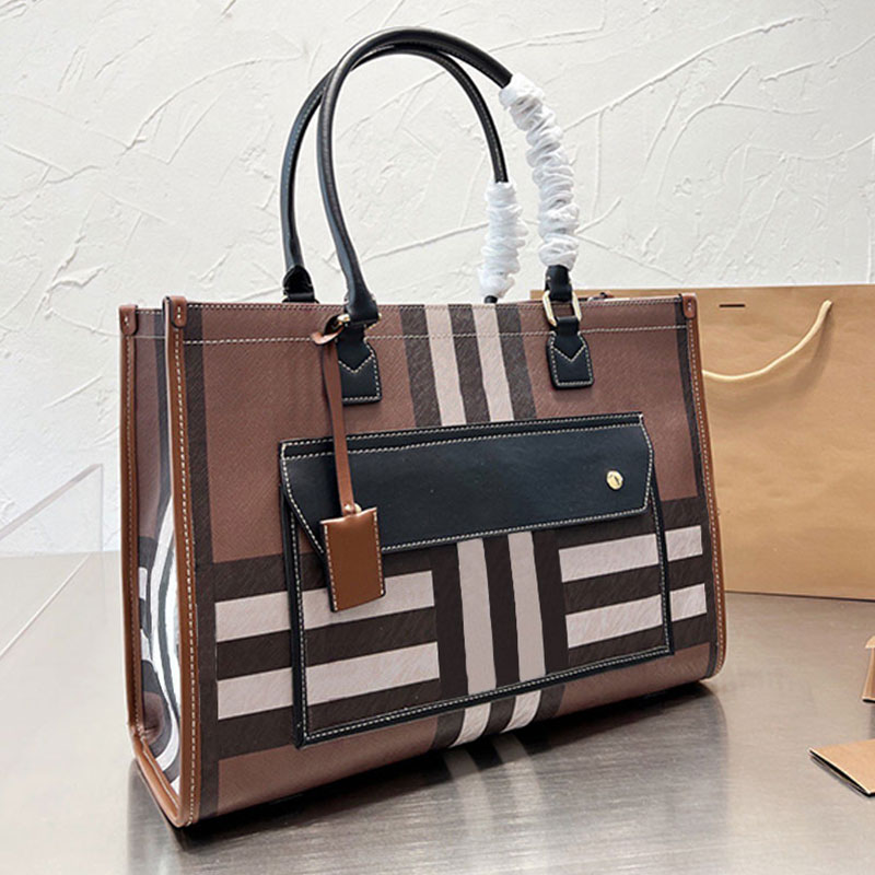 Women Handbag Checked Canvas Tote Bag Large Capacity Shoulder Shopping Bags Tartan Genuine Leather Patchwork Color Totes Front Pocket Crossbody Purse, 23*19cm
Women Handbag Checked Canvas Tote Bag Large Capacity Shoulder Shopping Bags Tartan Genuine Leather Patchwork Color Totes Front Pocket Crossbody Purse, 23*19cm