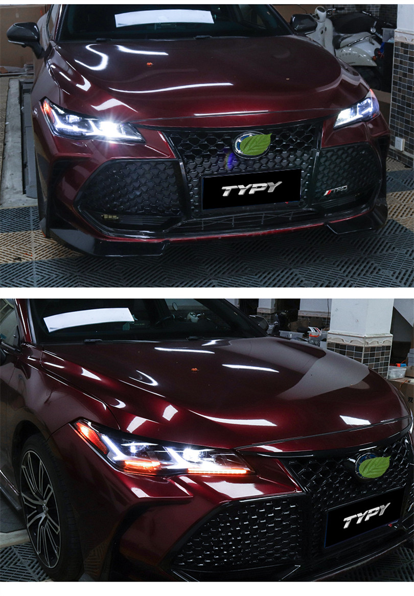 Car Headlights LED for Toyota Avalon 20 19-2022 High Beam Front Lamp LED Turn Signal Headlight Day Running Lights