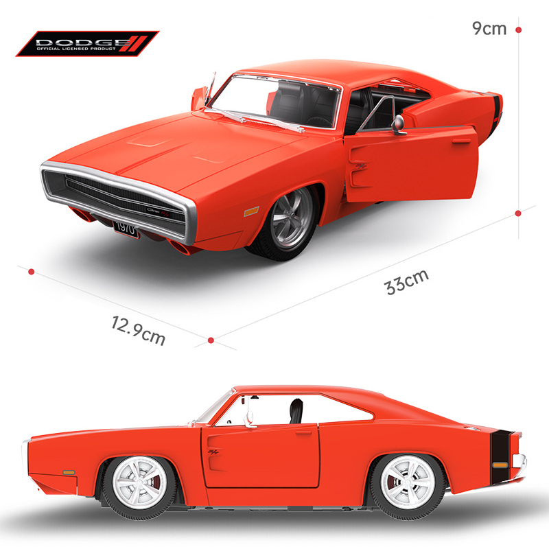 Electric RC Car Dodge Charger R T RC 1 16 Scale Remote Control Model Radio Controlled Auto Machine Toy Gift for Kids Adults Rastar 220829