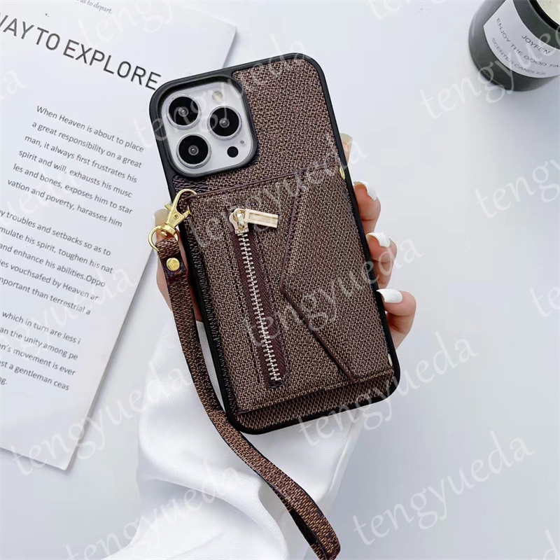 Fashion Designer Wallet Phone Cases for iphone 14 14pro 13 13pro 12 12pro 11 pro max XS XR Xsmax 7 8plus Leather Card Holder Luxury Cellphone Cover, Brown small flower
Fashion Designer Wallet Phone Cases for iphone 14 14pro 13 13pro 12 12pro 11 pro max XS XR Xsmax 7 8plus Leather Card Holder Luxury Cellphone Cover, Brown small flower
