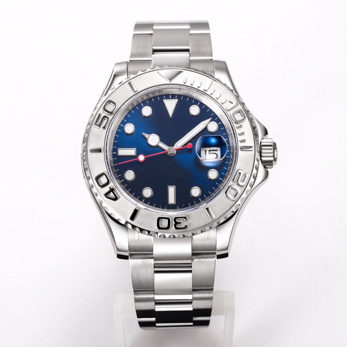 Luxury men's watch yacht Series Blue Dial 40mm scratch resistant Blue Crystal magnifying calendar 904L waterproof luminous automatic machine
Luxury men's watch yacht Series Blue Dial 40mm scratch resistant Blue Crystal magnifying calendar 904L waterproof luminous automatic machine