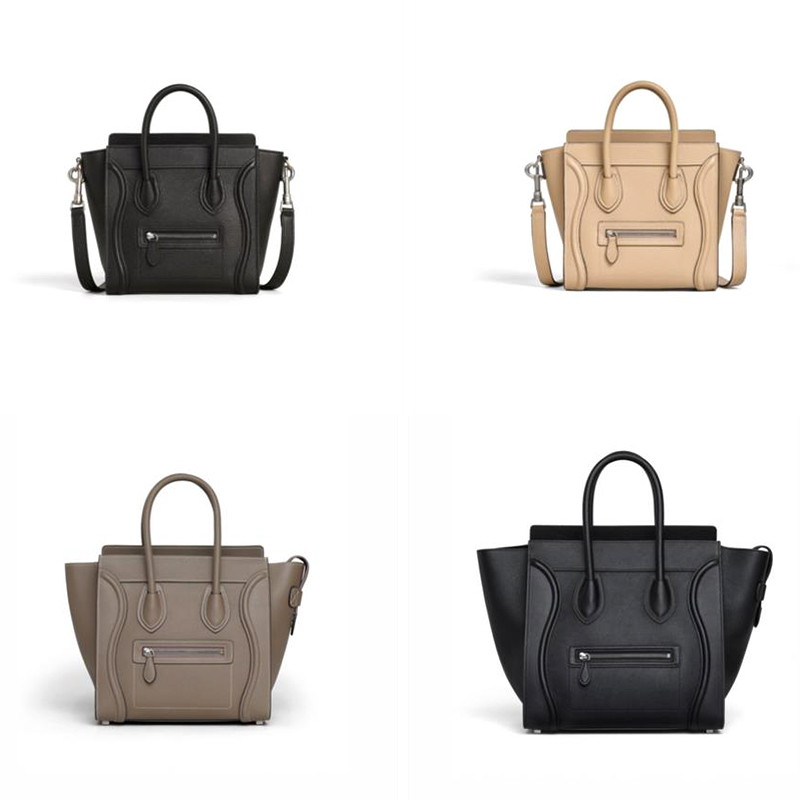 Classic Nano Luggage Handbag Drummed Calfskin Bag Cosmetic Bags Textile Genuine Leather Cases With Long Shoulder Strap Top Quality Handbags, Color 1
Classic Nano Luggage Handbag Drummed Calfskin Bag Cosmetic Bags Textile Genuine Leather Cases With Long Shoulder Strap Top Quality Handbags, Color 1