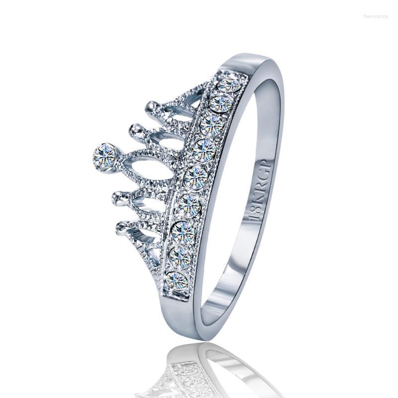 Wedding Rings Crown Ring For Top Quality Silver Color Factory Luxury Girl Gift Size 6 7 8 9 Stock
Wedding Rings Crown Ring For Top Quality Silver Color Factory Luxury Girl Gift Size 6 7 8 9 Stock