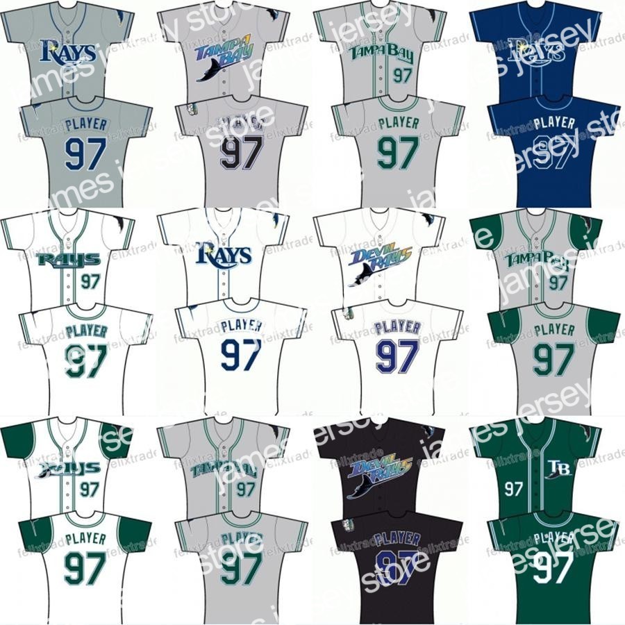 New Wander Franco Tampa Bay 1998 Retro Rays Jerseys Arozaren Wade Boggs Austin Meadows Lowe Kevin Kiermaier Manuel Margot Morton Randy, 2008 home
New Wander Franco Tampa Bay 1998 Retro Rays Jerseys Arozaren Wade Boggs Austin Meadows Lowe Kevin Kiermaier Manuel Margot Morton Randy, 2008 home
