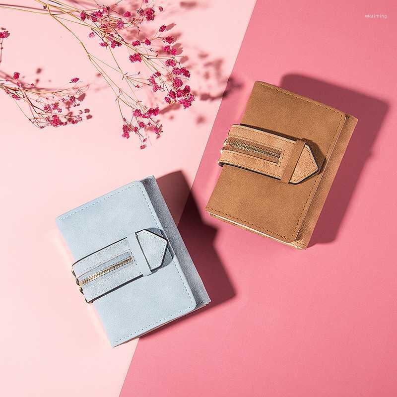Wallets Short Women Casual Solid Color Hasp Card Holder Female Tri-fold Zipper Coin Purses Ladies Fashion Belt Small Money Clip, Pink
Wallets Short Women Casual Solid Color Hasp Card Holder Female Tri-fold Zipper Coin Purses Ladies Fashion Belt Small Money Clip, Pink