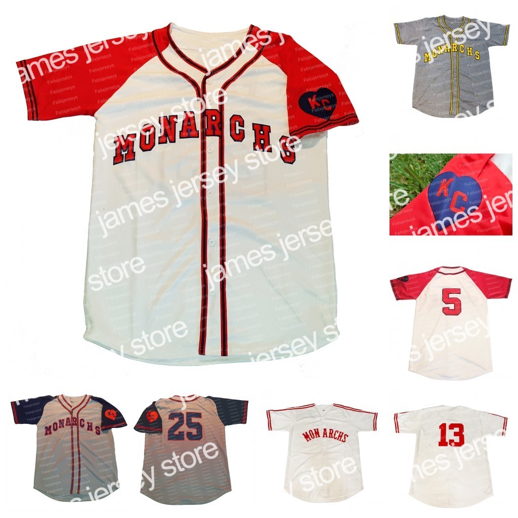 Baseball Jerseys Kansas City Monarchs NLBM Negro Leagues Baseball Jersey 5 Jackie Robinson 28 Ernie Banks 25 Satchel Paige 18 Cool Papa 22 Bell Buck O'Neil, As pic
Baseball Jerseys Kansas City Monarchs NLBM Negro Leagues Baseball Jersey 5 Jackie Robinson 28 Ernie Banks 25 Satchel Paige 18 Cool Papa 22 Bell Buck O'Neil, As pic