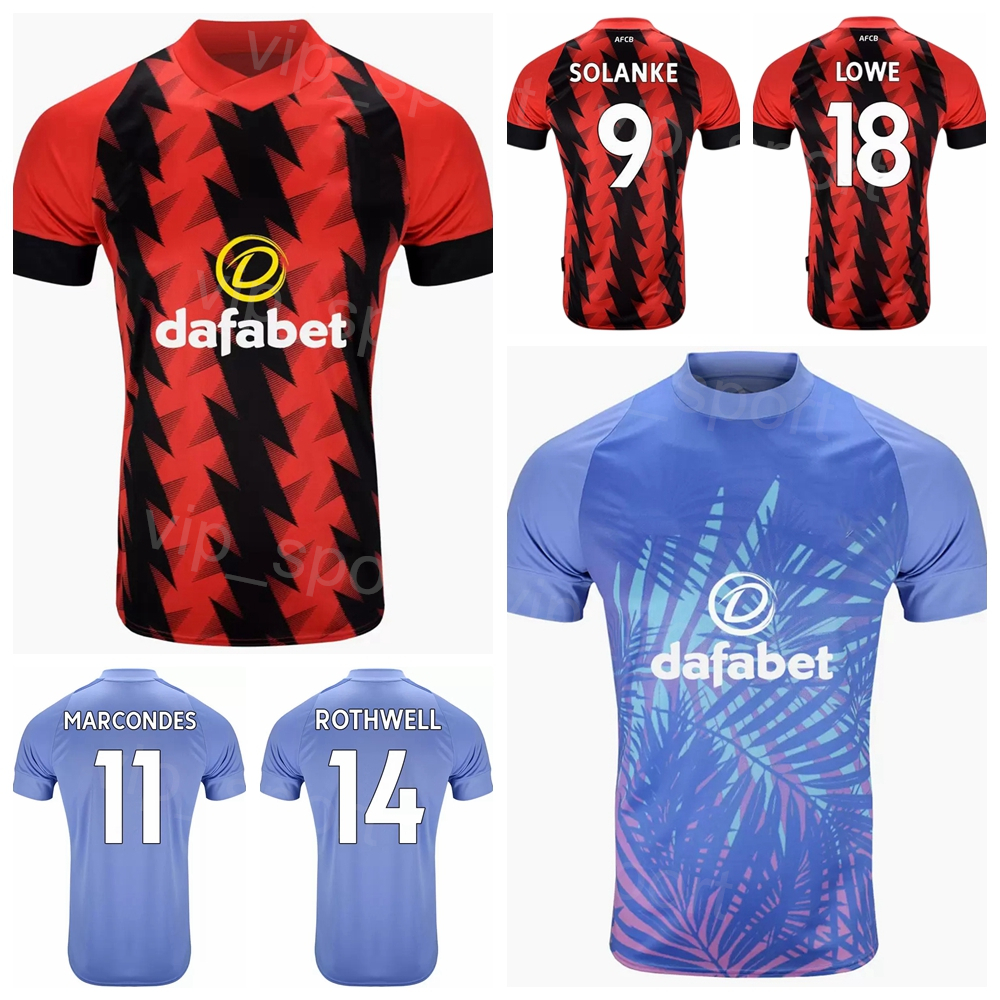 22-23 AFC Club Soccer 19 Junior Stanislas Jerseys Team Blue Red 10 Ryan Christie 4 Lewis Cook 8 Jefferson Lerma 21 Kieffer Moore Football Shirt Kits Size S-XXL BoEnMaoSi, With patch
22-23 AFC Club Soccer 19 Junior Stanislas Jerseys Team Blue Red 10 Ryan Christie 4 Lewis Cook 8 Jefferson Lerma 21 Kieffer Moore Football Shirt Kits Size S-XXL BoEnMaoSi, With patch