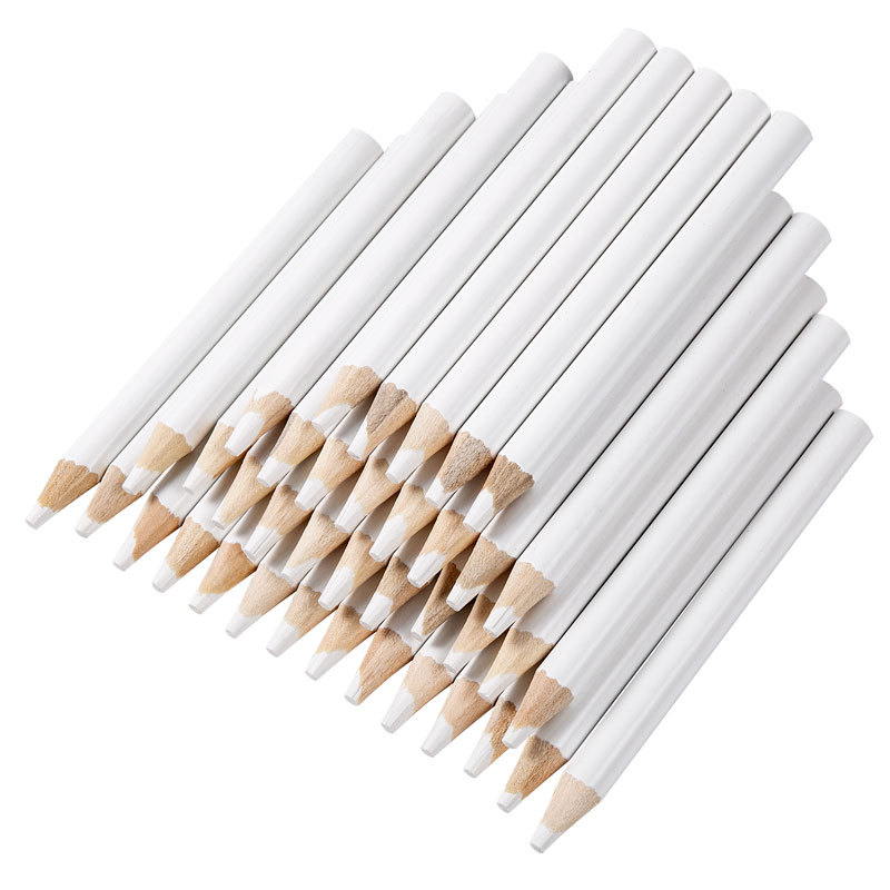 8.5cm nail wax Dotting Tools Wood Nails Art Pencil Rhinestones Gem Picker pen Crystal Manicure Decorations White NAB061