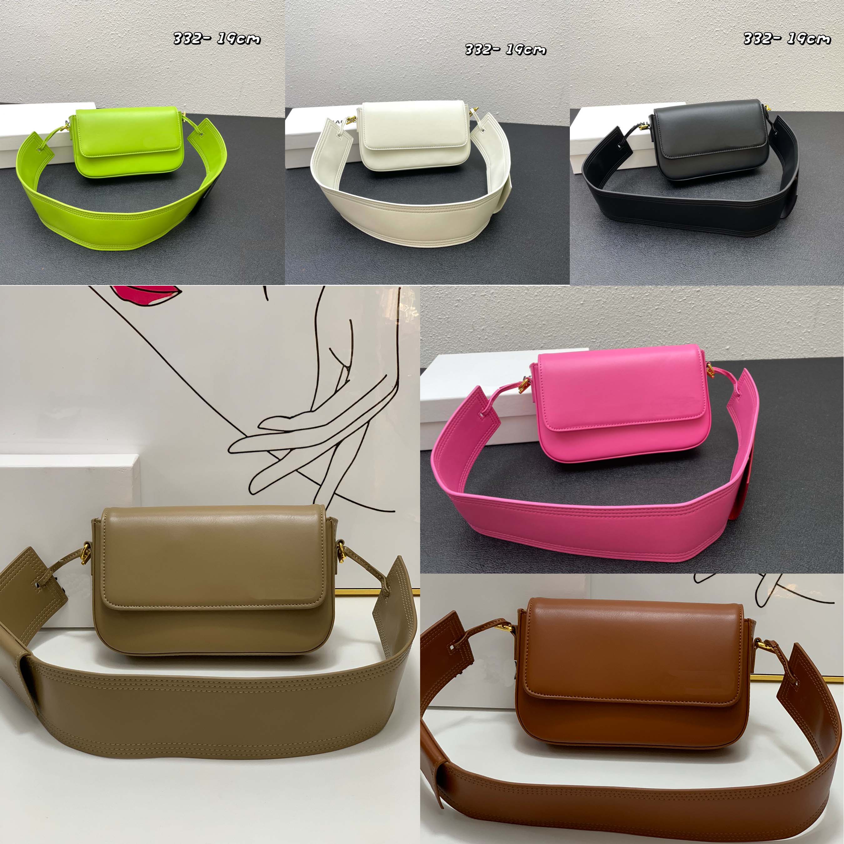 2022 Latest Womens Luxury Le Cienture Shoulder Bags Women Bello Bag Carinu Designer Top Quality Real Leather Pink Small Purses With Box, Make up the difference
2022 Latest Womens Luxury Le Cienture Shoulder Bags Women Bello Bag Carinu Designer Top Quality Real Leather Pink Small Purses With Box, Make up the difference