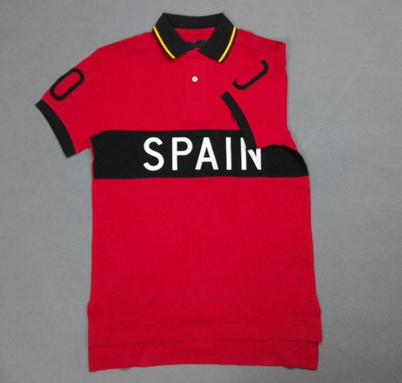 Wholesale 2142 Summer New Polos Shirts European and American Men's Short Sleeves CasualColorblock Cotton Large Size Embroidered Fashion T-Shirts S-2XL