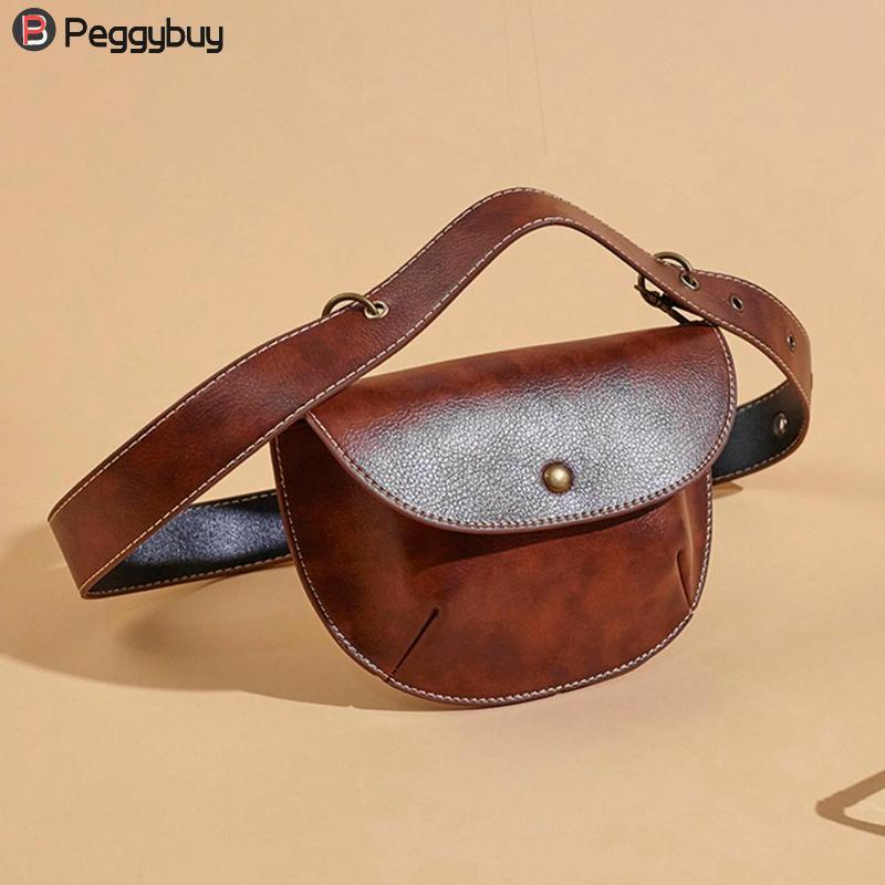 Waist Bags Fashion Leather Belt Bag Women Phone Pouch Fanny Pack PU Female Heuptas Pochete 220829